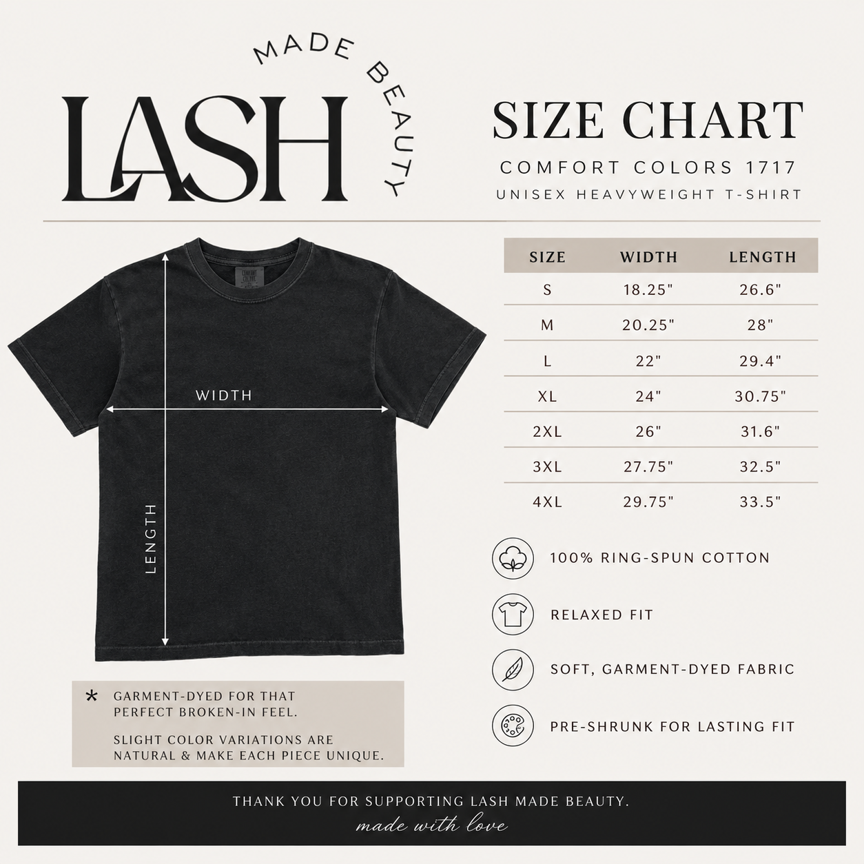 Cozy Lash Season Comfort Colors® T-Shirt | Lash Artist Fall Tee