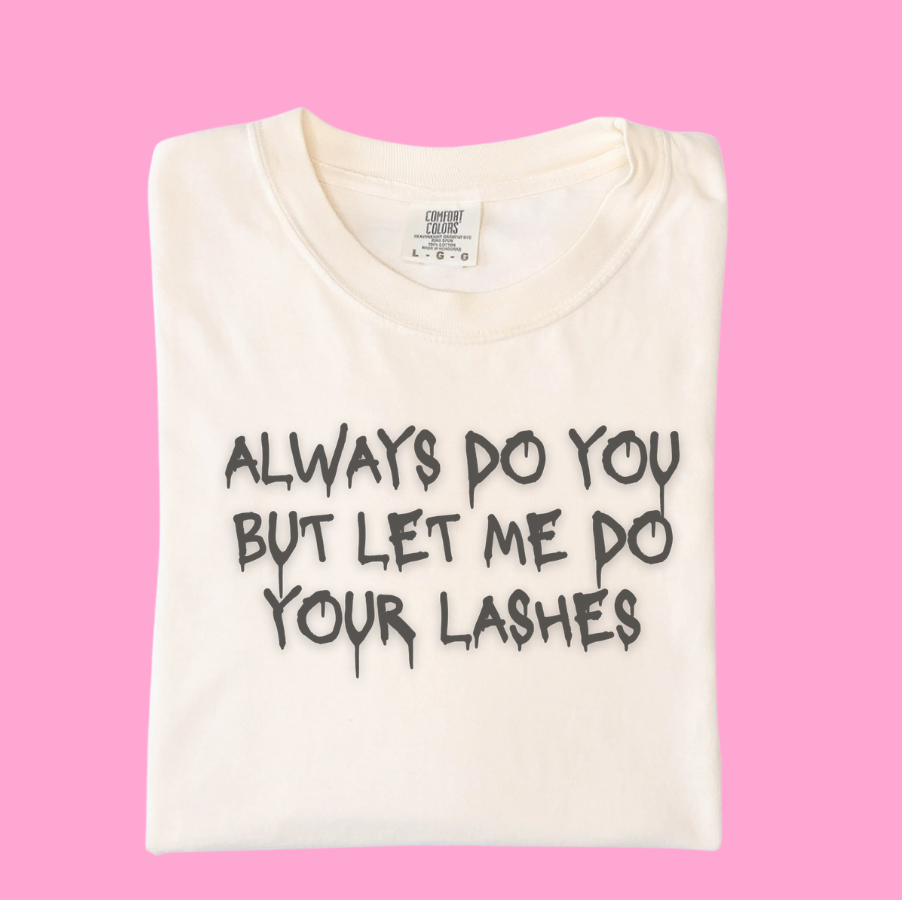 lash artist crewneck