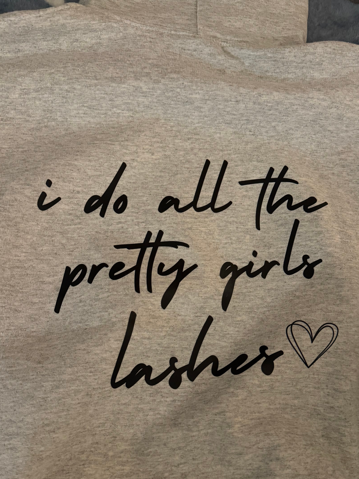 Lash artist hoodie