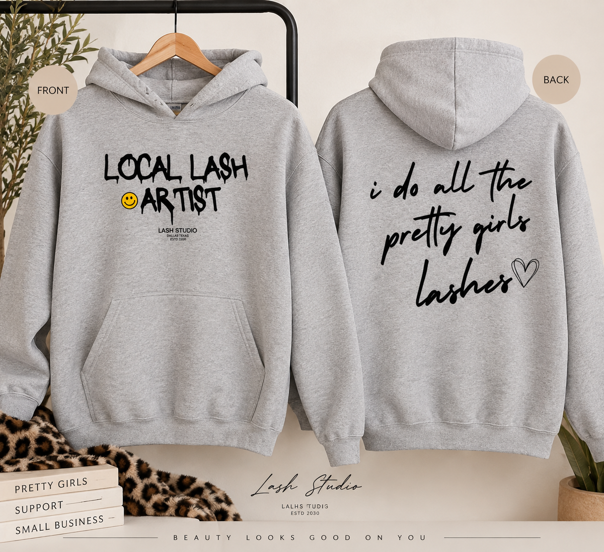 Lash artist hoodie