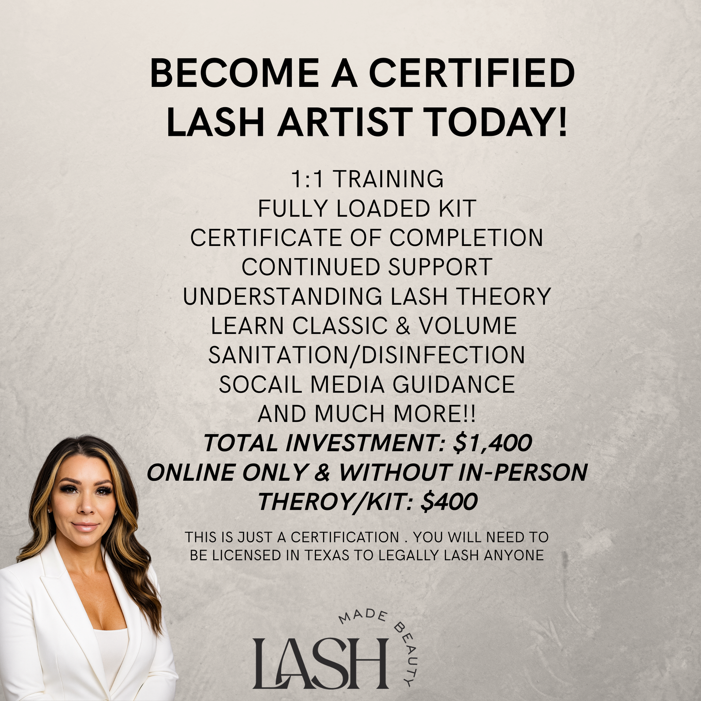 2 day volume lash training